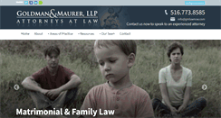 Desktop Screenshot of goldmanmaurer.com